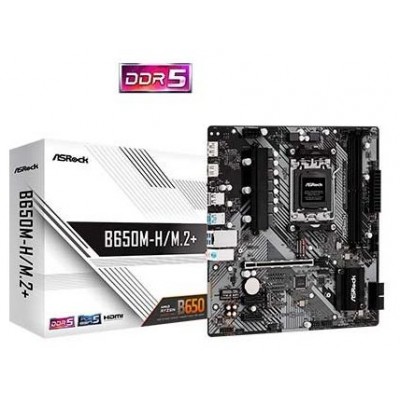 PLACA BASE ASROCK AM5 B650M-H/M.2+