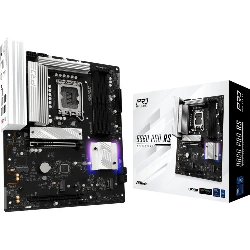 PLACA ASROCK B860 PRO RS,INTEL,1851,B860,4DDR5,256GB,1HDMI+1DP,4SATA3+2M.2,2.5GBLAN,8USB3.2+2USB TYPE-C,ATX (Espera 4 dias) PLACA ASROCK B860 PRO RS,INTEL,1851,B860,4DDR5,256GB,1HDMI+1DP,4SATA3+2M.2,2.5GBLAN,8USB3.2+2USB TYPE-C,ATX (Espera 4 dias)