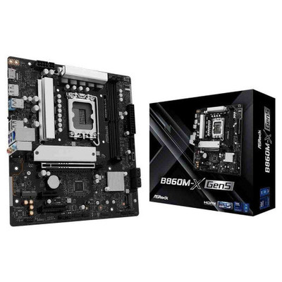 PLACA ASROCK B860M-X GEN5,INTEL,1851,B860,2DDR5,128GB,1HDMI+1DP,4SATA3+2M.2,2.5GBELAN,7USB3.2,MATX (Espera 4 dias) PLACA ASROCK B860M-X GEN5,INTEL,1851,B860,2DDR5,128GB,1HDMI+1DP,4SATA3+2M.2,2.5GBELAN,7USB3.2,MATX (Espera 4 dias)