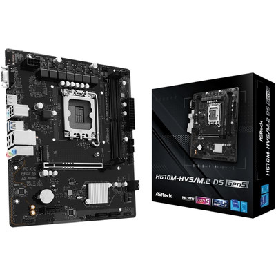 PLACA BASE ASROCK-PB H610M-HVS M2 D5 G5