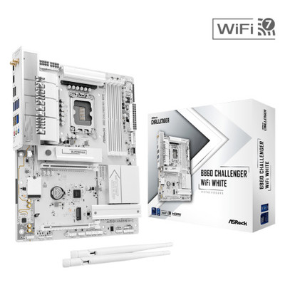 Asrock B860 Challenger WiFi White Intel B860 LGA 1851 (Socket V1) ATX (Espera 4 dias) Asrock B860 Challenger WiFi White Intel B860 LGA 1851 (Socket V1) ATX (Espera 4 dias)