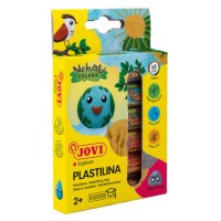 ESTUCHE PLASTILINA 6 BARRAS DE 15GR COLORES SURTIDOS GAMA NATURE JOVI 90/6N (Espera 4 dias)