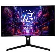 MONITOR ASROCK PGO27QFS,27",QHD (2560X1440),240HZ,1500:1,0.03MS,2HDMI+2DP,WIFI+3USB3.2+TYPE C,NEGRO (Espera 4 dias)