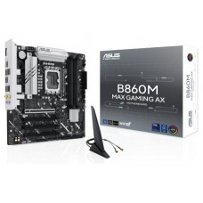 ASUS B860M MAX GAMING AX Intel B860 LGA 1851 (Socket V1) micro ATX (Espera 4 dias) ASUS B860M MAX GAMING AX Intel B860 LGA 1851 (Socket V1) micro ATX (Espera 4 dias)