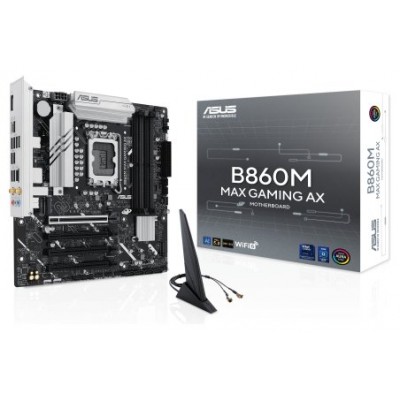 ASUS B860M MAX GAMING AX Intel B860 LGA 1851 (Socket V1) micro ATX (Espera 4 dias) ASUS B860M MAX GAMING AX Intel B860 LGA 1851 (Socket V1) micro ATX (Espera 4 dias)
