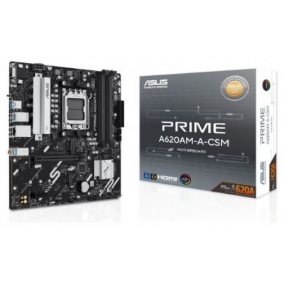 ASUS Placa Base PRIME A620AM-A-CSM mATX AM5 ASUS Placa Base PRIME A620AM-A-CSM mATX AM5