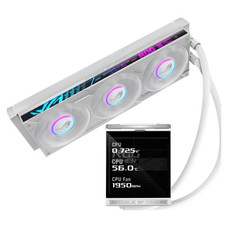 ASUS ROG Strix LC IV 360 ARGB LCD White Edition Procesador Kit de refrigeración líquida 12 cm Blanco (Espera 4 dias) ASUS ROG Strix LC IV 360 ARGB LCD White Edition Procesador Kit de refrigeración líquida 12 cm Blanco (Espera 4 dias)