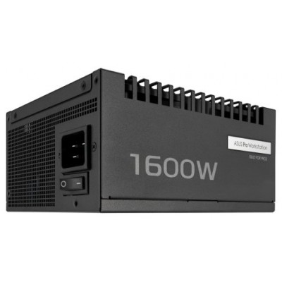 ASUS Pro WS 1600W Platinum unidad de fuente de alimentación 20+4 pin ATX ATX Negro (Espera 4 dias) ASUS Pro WS 1600W Platinum unidad de fuente de alimentación 20+4 pin ATX ATX Negro (Espera 4 dias)
