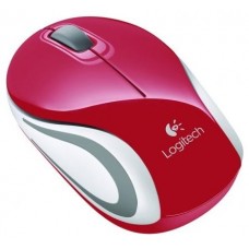 RATON LOGITECH M187 ROJO