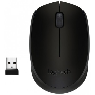 RATON OPTICO WIRELESS M171 NEGRO LOGITECH (Espera 4 dias)