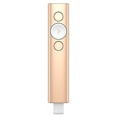 PRESENTER LOGITECH SPOT LIGHT RETAIL COLOR GOLD