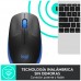 RATON LOGITECH M190 INALAMBRICO NEGRO/AZUL (Espera 4 dias)
