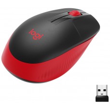 RATON LOGITECH M190 INALAMBRICO NEGRO/ROJO (Espera 4 dias)