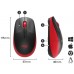 Logitech - Raton optico M190 - Inalambrico - Rojo