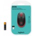 Logitech - Raton optico M190 - Inalambrico - Rojo