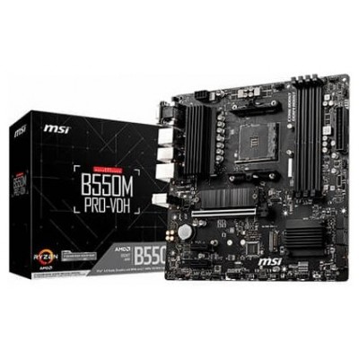 MSI Placa Base B550M PRO-VDH mATX AM4