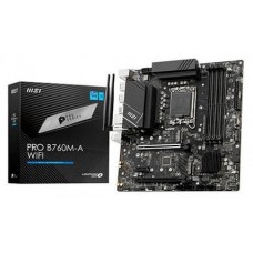 MSI Placa Base PRO B760M-A WIFI DDR5 ATX LGA1700