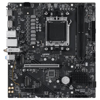 PLACA MSI PRO A620AM-G EVO WIFI,AMD,AM5,A620,2DDR5,128GB,DP+HDMI,2.5GBLAN+WIFI6E+BT5.3,4SATA6+2XM.2,7USB3.2,MATX (Espera 4 dias) PLACA MSI PRO A620AM-G EVO WIFI,AMD,AM5,A620,2DDR5,128GB,DP+HDMI,2.5GBLAN+WIFI6E+BT5.3,4SATA6+2XM.2,7USB3.2,MATX (Espera 4 dias)