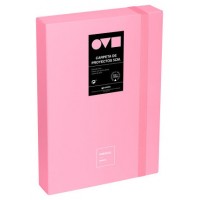 CAJA DE PROYECTOS 5CM EN POLYFOAM UNEQUAL MINIMAL ROSA GRAFOPLAS 91271253 (Espera 4 dias)