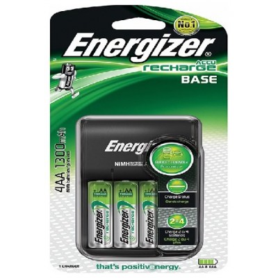 CARGADOR PILAS RECARGABLE ENERGIZER POWER PLUS 4 PILAS