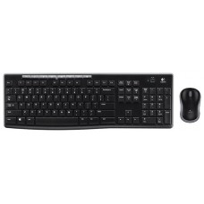 COMBO TECLADO RATON LOGITECH MK270 RF INALAMBRICO NEGRO