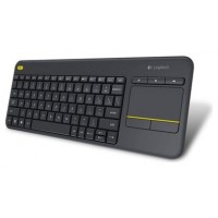 TECLADO LOGITECH k400 PLUS TOUCHPAD INGLES INALAMBRICO NEGRO TECLADO LOGITECH k400 PLUS TOUCHPAD INGLES INALAMBRICO NEGRO