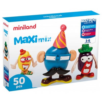 JUEGO MAXIMIX 50 PIEZAS MINILAND 97115 (Espera 4 dias)