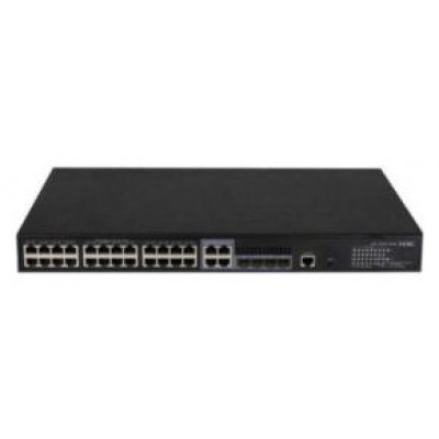 H3C S5130S-28S-HPWR-EI-AC L2 ETHERNET SWITCH WITH 24*10/100/1000BASE-T POE+ PORTS (AC 370W), 4*100/1000BASE-X SFP COMBO PORTS, AND 4*1G/10G BASE-X SF (Espera 4 dias)