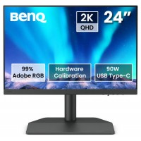 MONITOR PARA FOTOGRAFOS BENQ SW242Q 24.1” IPS,2K, 2560 X 1600, 16:10, 99% ADOBE RGB, 98% P3, CALIBRACIÓN, USB-C 90W, TÜV, LUT 3D 16 BITS, HDR10. (Espera 4 dias) MONITOR PARA FOTOGRAFOS BENQ SW242Q 24.1” IPS,2K, 2560 X 1600, 16:10, 99% ADOBE RGB, 98% P3, CALIBRACIÓN, USB-C 90W, TÜV, LUT 3D 16 BITS, HDR10. (Espera 4 dias)