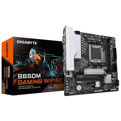 PLACA GIGABYTE B650M GAMING WIFI6E,AMD,AM5,B650,2DDR5,128GB,VGA+HDMI,4SATA3+1M.2,2.5GBE+WIFI6E+BT5.3,4USB3.2,MATX (Espera 4 dias) PLACA GIGABYTE B650M GAMING WIFI6E,AMD,AM5,B650,2DDR5,128GB,VGA+HDMI,4SATA3+1M.2,2.5GBE+WIFI6E+BT5.3,4USB3.2,MATX (Espera 4 dias)