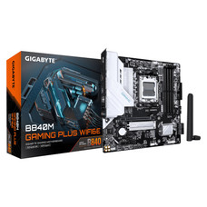 PLACA GIGABYTE B840M GAMING PLUS WIFI6E,AMD,AM5,B840,4DDR5,256GB,1HDMI+2DP,4SATA3+2M.2,GBELAN+WIFI6E+BT5.3,4USB3.2,MATX (Espera 4 dias) PLACA GIGABYTE B840M GAMING PLUS WIFI6E,AMD,AM5,B840,4DDR5,256GB,1HDMI+2DP,4SATA3+2M.2,GBELAN+WIFI6E+BT5.3,4USB3.2,MATX (Espera 4 dias)