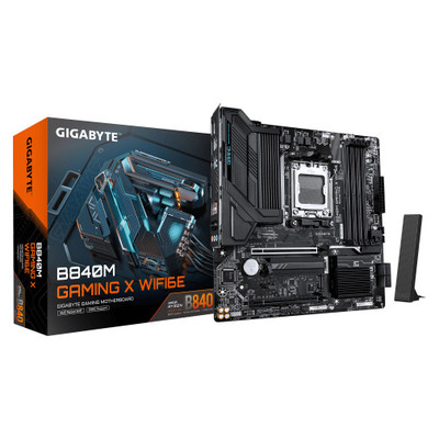 PLACA GIGABYTE B840M GAMING X WIFI6E,AMD,AM5,B840,4DDR5,256GB,1HDMI+2DP,4SATA3+2M.2,2,5GBELAN+WIFI6E+BT5.3,4USB3.2,MATX (Espera 4 dias) PLACA GIGABYTE B840M GAMING X WIFI6E,AMD,AM5,B840,4DDR5,256GB,1HDMI+2DP,4SATA3+2M.2,2,5GBELAN+WIFI6E+BT5.3,4USB3.2,MATX (Espera 4 dias)