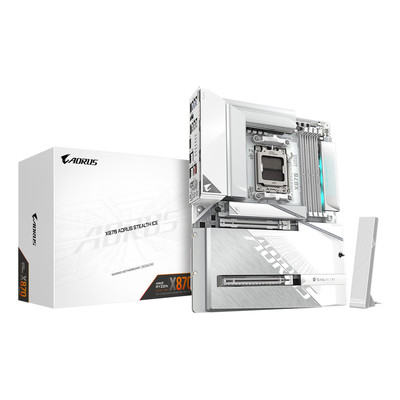 PB AMD SAM5 GIGABYTE X870 AORUSSTEALTH ICE 4DRR5 PB AMD SAM5 GIGABYTE X870 AORUSSTEALTH ICE 4DRR5