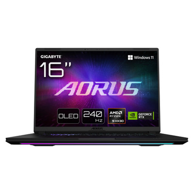 GIGABYTE AORUS MASTER 16 Gaming Laptop - 16.0“, 240Hz OLED, AMD Razen 9 9955X3D, NVIDIA RTX 5090 GPU, 32GB DDR5 5600MHz, 1TB SDD, Win 11 Home, 2 Year Warranty, AORUS MASTER 16 6ZJM6ESE64SH (Espera 4 dias) GIGABYTE AORUS MASTER 16 Gaming Laptop - 16.0“, 240Hz OLED, AMD Razen 9 9955X3D, NVIDIA RTX 5090 GPU, 32GB DDR5 5600MHz, 1TB SDD, Win 11 Home, 2 Year Warranty, AORUS MASTER 16 6ZJM6ESE64SH (Espera 4 dias)