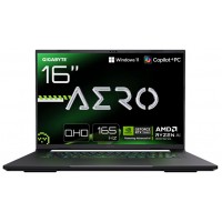 GIGABYTE PORTATIL AERO X16 2WHA3ESC65AH,AMD RYZEN AI 9 HX 370,32GB DDR5,SSD 1TB+1TB,16” 16.0 QHD+ 165HZ,RTX5070/8GB,W11 HOME (Espera 4 dias)