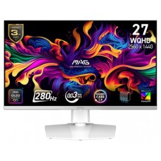 MSI MAG 272QPW QD-OLED X28 pantalla para PC 67,3 cm (26.5") 2560 x 1440 Pixeles Wide Quad HD Blanco (Espera 4 dias) MSI MAG 272QPW QD-OLED X28 pantalla para PC 67,3 cm (26.5") 2560 x 1440 Pixeles Wide Quad HD Blanco (Espera 4 dias)