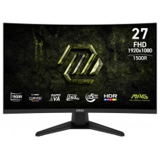 MSI MONITOR MAG 275CF X24. 27" RAPID VA CURVE 1500R. 1920x1080 . 240HZ. NEGRO (Espera 4 dias)