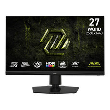MSI MONITOR MAG 272QPF E20. 27" RAPID IPS FLAT. 2560X1440. 200HZ. NEGRO (Espera 4 dias)
