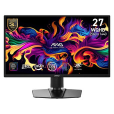 MSI MONITOR MAG 272QP QD-OLED X24. 26.5" 2560x1440 QD-OLED PLANO. 2400HZ. NEGRO (Espera 4 dias)
