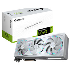 GIGABYTE AORUS GeForce RTX 5090 STEALTH ICE 32G Tarjeta Gráfica - 32GB GDDR7, 512bit, PCI-E 5.0, 2655MHz Frecuencia del núcleo, 3 x DP 2.1a, 1 x HDMI 2.1b, NVIDIA DLSS 4, GV-N5090AORUSST ICE-32GD (Espera 4 dias) GIGABYTE AORUS GeForce RTX 5090 STEALTH ICE 32G Tarjeta Gráfica - 32GB GDDR7, 512bit, PCI-E 5.0, 2655MHz Frecuencia del núcleo, 3 x DP 2.1a, 1 x HDMI 2.1b, NVIDIA DLSS 4, GV-N5090AORUSST ICE-32GD (Espera 4 dias)