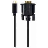 ADAPTADOR USB C A VGA M 2 M NEGRO BLISTER