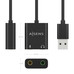 CONVERSOR USB-A A AUDIO 48KHz USB-A-M-2xJACK 3.5 H CONVERSOR USB-A A AUDIO 48KHz USB-A-M-2xJACK 3.5 H