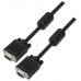 AISENS - CABLE SVGA CON FERRITA, HDB15/M-HDB15/M, NEGRO, 6.0M