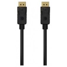 CABLE DISPLAYPORT V1.2 4K60HZ DPM-DPM NEGRO 1.5M