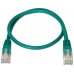 CABLE RED LATIGUILLO RJ45 CAT.6 UTP AWG24 VERDE 1.0M