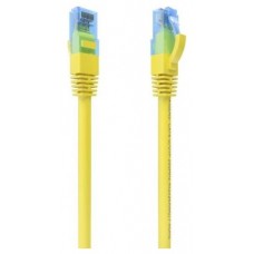 AISENS - CABLE DE RED LATIGUILLO RJ45 CAT.6 UTP AWG26 CCA, AMARILLO, 1.0M