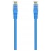 CABLE RED AISENS LATIGUILLO RJ45 LSZH CAT.6A UTP AWG24 1.5M AZUL