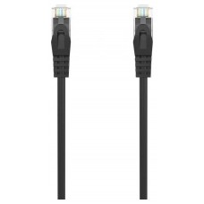 AISENS - CABLE DE RED LATIGUILLO RJ45 LSZH CAT.6A 500 MHZ UTP AWG24, NEGRO, 0.5M