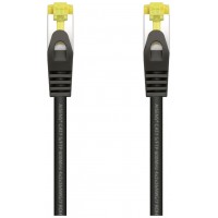 CABLE RED LATIGUILLO RJ45 LSZH CAT.7 SFTP AWG26 NEGRO