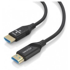 AISENS - CABLE HDMI V2.0 AOC PREMIUM ALTA VELOCIDAD / HEC 4K@60HZ 18GBPS, A/M-A/M, NEGRO, 15M